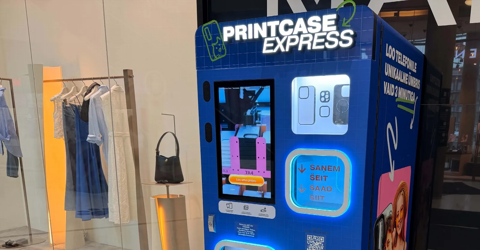 Caso de cliente GOBEAR: PrintCase Express — Estônia