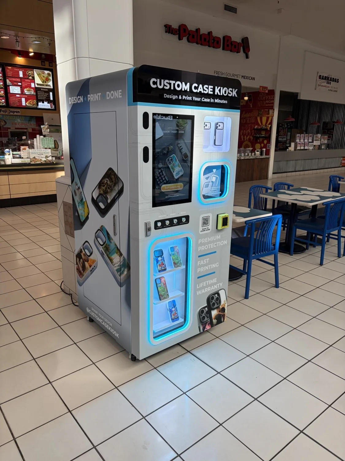 Foto do caso Custom Case Kiosk · Balaji Brands 3