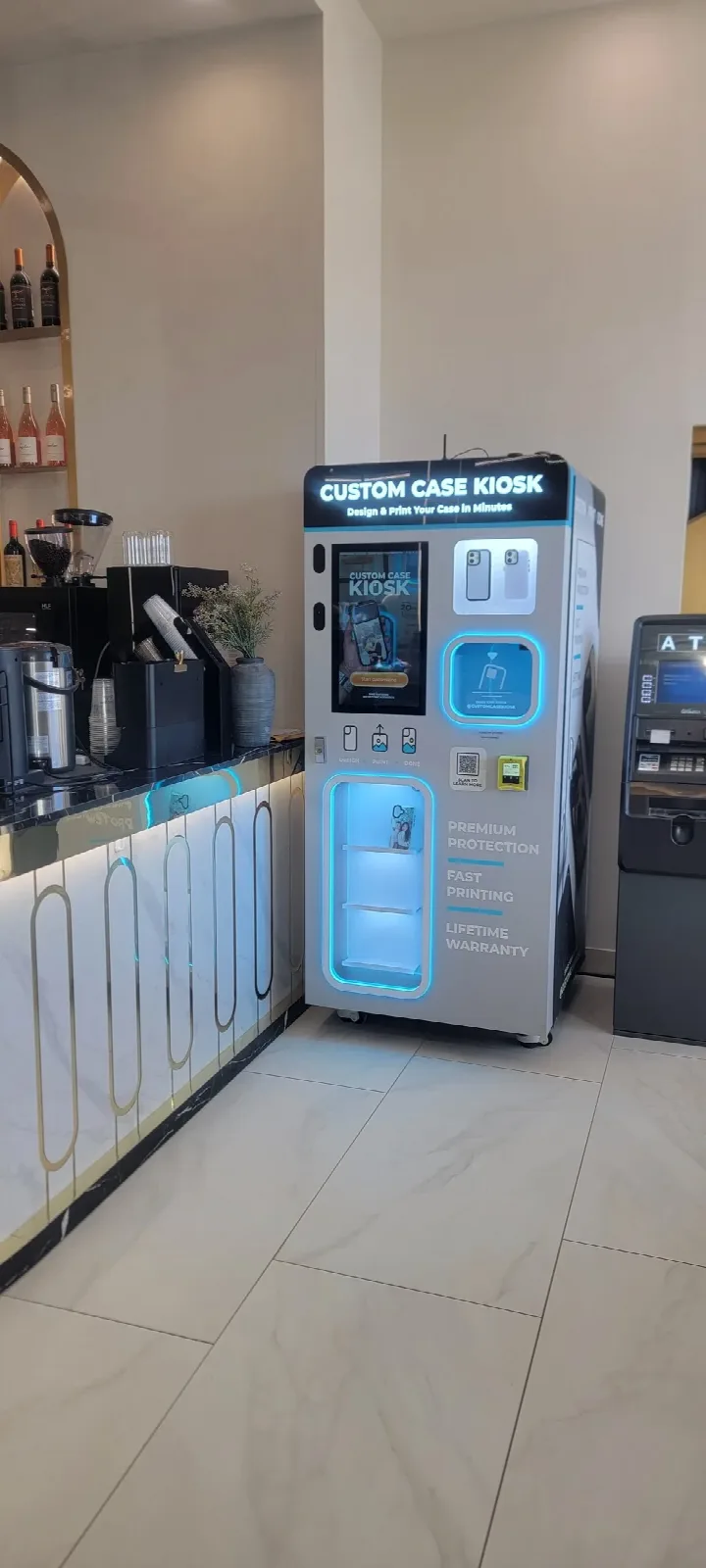 Foto do caso Custom Case Kiosk · Balaji Brands 7